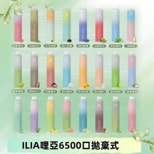 ILIA BAR 4 哩啞一次性拋棄式電子煙｜6500口大容量