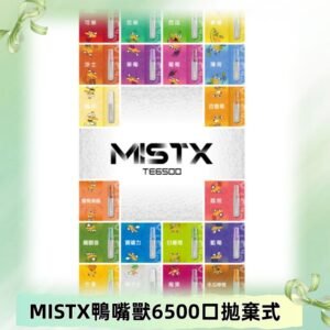 MIST X 鴨嘴獸6500口拋棄式電子煙#台灣現貨#