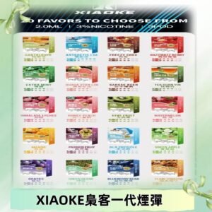 XIAOKE梟客一代煙彈 替換式霧化電子菸#品質保證#